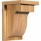 Ekena Millwork Del Monte Rough Sawn Corbel w/Backplate, Western Red Cedar, 8"W x 8"D x 12"H COR08X08X12DEL01RWR - alternate 1